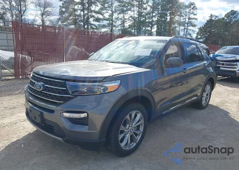 2022 Ford Explorer Xlt из США, поврежденный, VIN 1FMSK7DH1NGC43175